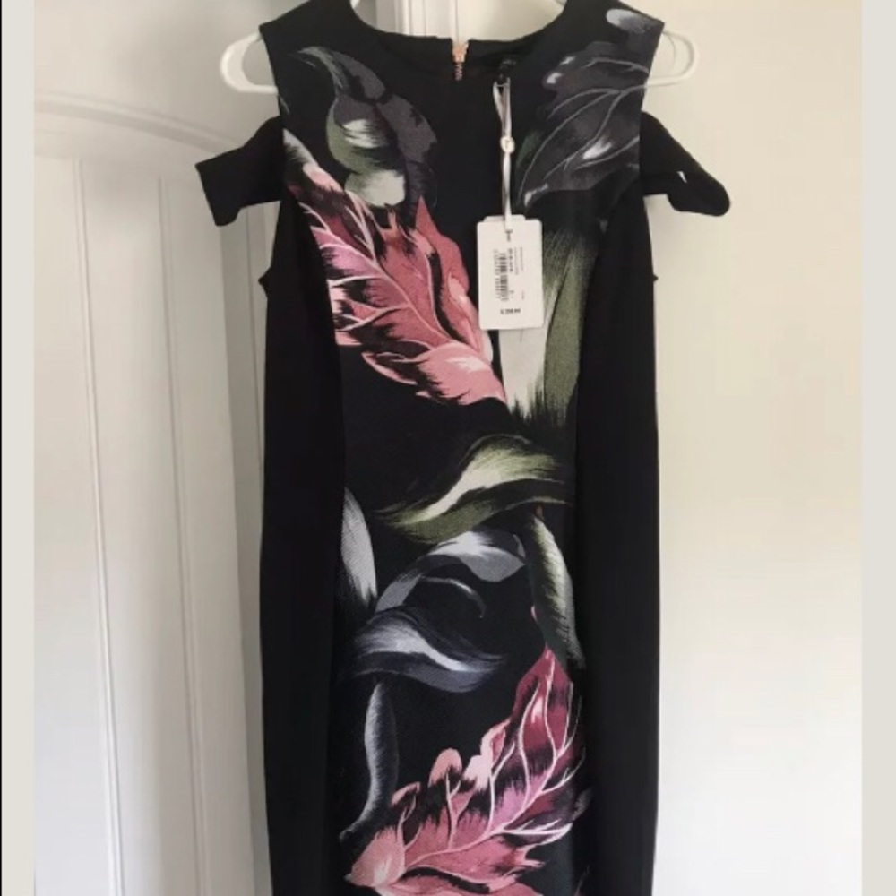 Ted Baker Leeash Eden Body Con Dress - Size 2 US 6
